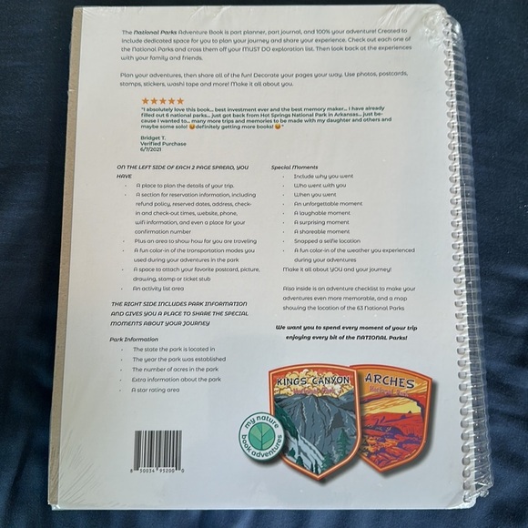 Adventure Books National Parks Florida & Colorado State Parks - Picture 3 of 10
